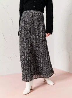 EVERBELLE Star Print Pleated Midaxi Skirt 14 -GlamMode Store tuc143733025 Multi20Coloured R Z003A 1