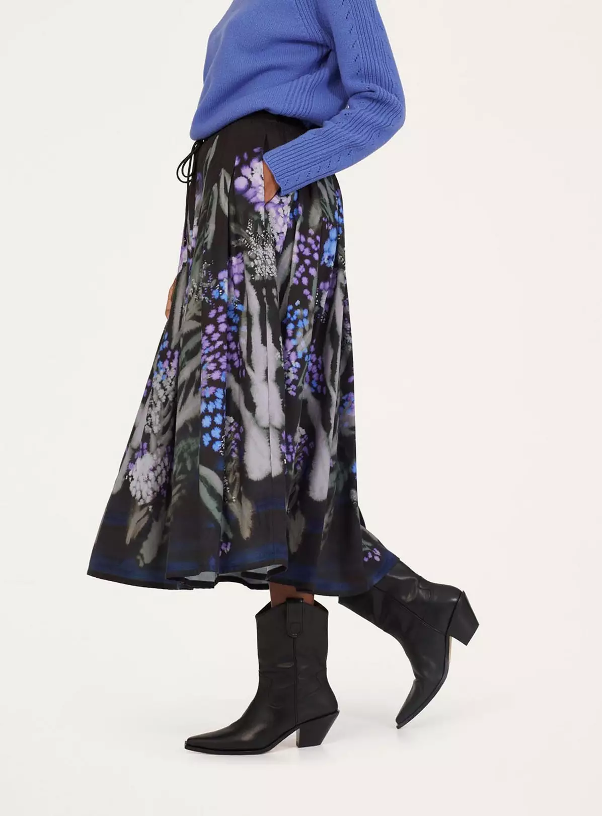 THOUGHT Sylva Tencel Crepe Skirt 16 5 THOUGHT Sylva Tencel Crepe Skirt 16 - Image 3