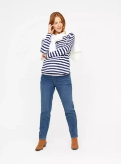 MATERNITY Overbump Straight Leg Denim Jeans16 -GlamMode Store tuc143834951 Blue R Z002A