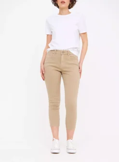 Stone Skinny Crop Jeans 20 -GlamMode Store tuc143873378 Stone R Z002A