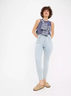 Light Denim High Waisted Tencel Skinny Jeans 8L -GlamMode Store tuc143973774 Light20Denim R Z002A