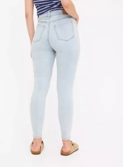 Light Denim High Waisted Tencel Skinny Jeans 8L -GlamMode Store tuc143973774 Light20Denim R Z004A