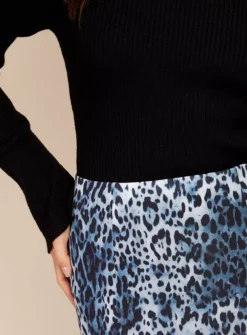 VOGUE WILLIAMS Leopard Midi Skirt 18 -GlamMode Store tuc144060803 Multi20Coloured R Z004A