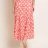 BRAKEBURN Moroccan Tile Skirt 16 -GlamMode Store tuc144113725 Coral R Z002A 1