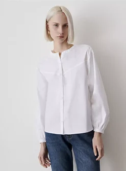 FINERY Ella Shirt 16 -GlamMode Store tuc144132408 White R Z002A