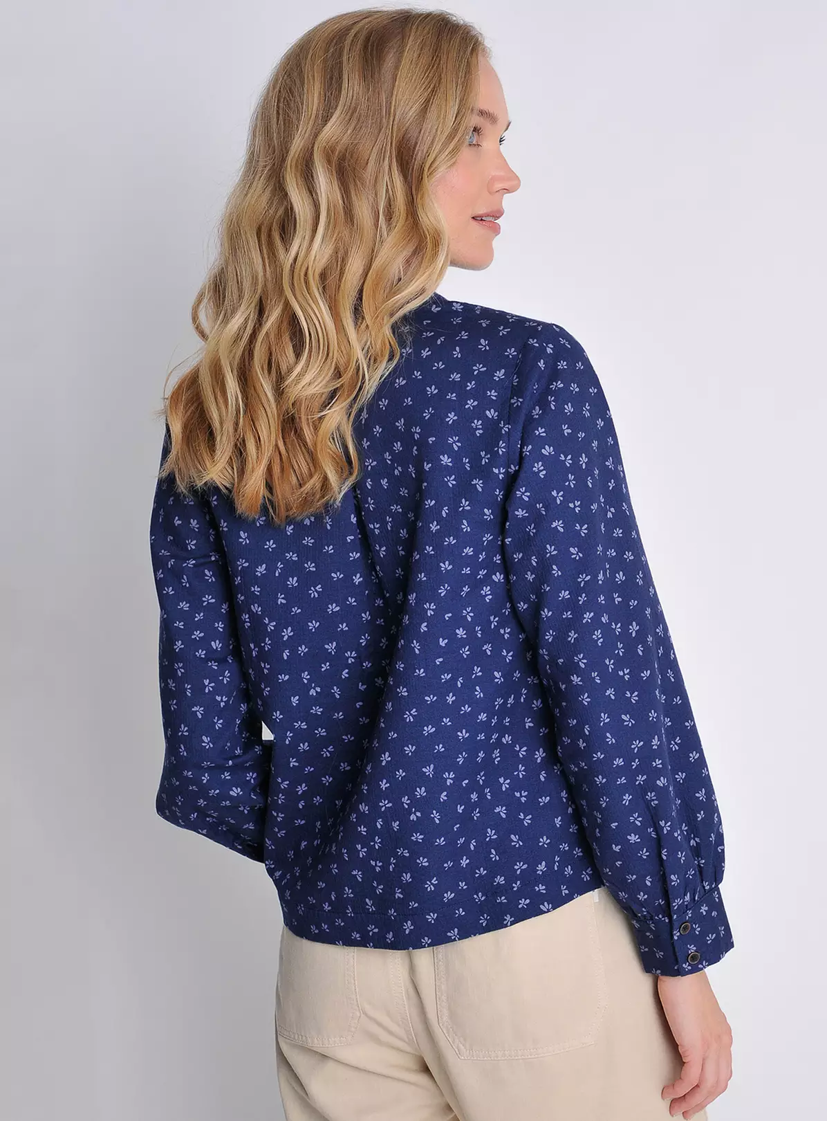 BURGS Abbey Womens Printed Piped Shirt 16 4 BURGS Abbey Womens Printed Piped Shirt 16 - Image 2