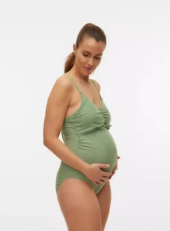 MAMALICIOUS Francis Swimsuit XL -GlamMode Store tuc144199354 Green R Z001A