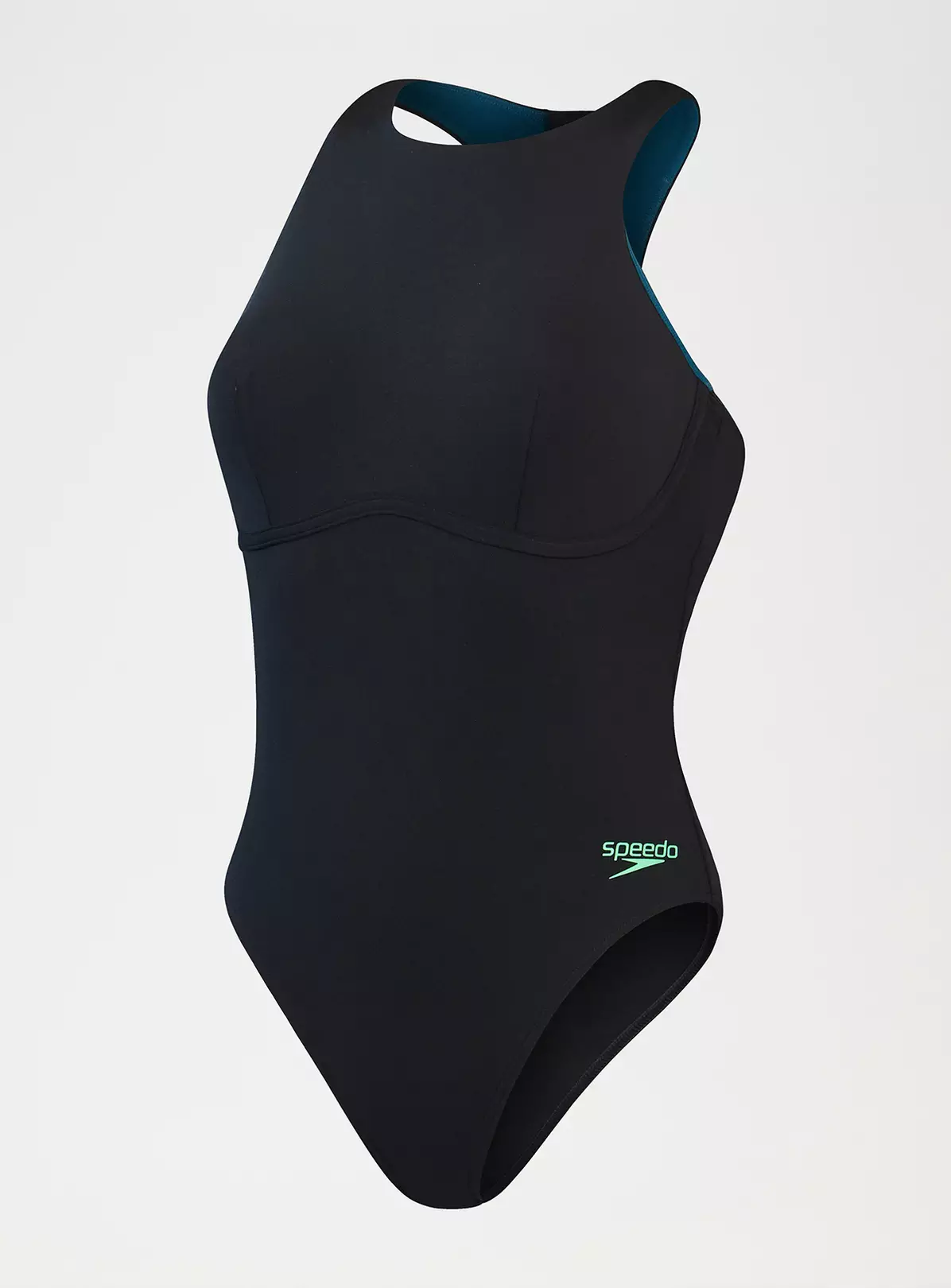 SPEEDO Womens Racer Zip Swimsuit With Integrated Swim Bra 16 5 SPEEDO Womens Racer Zip Swimsuit With Integrated Swim Bra 16 - Image 3