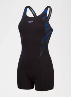 SPEEDO Womens Hyper Boom Splice Legsuit 6 -GlamMode Store tuc144265024 Black R Z006A 1