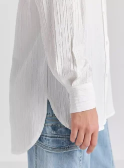 SIMPLY BE Textured Relaxed Shirt 32