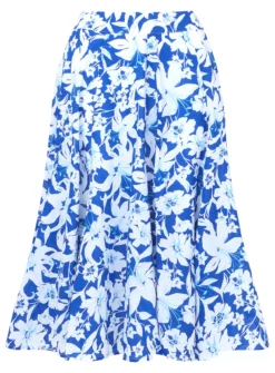 JOE BROWNS Floaty Floral Skater Skirt 16 -GlamMode Store tuc144398038 Blue R Z002A