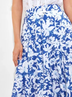 JOE BROWNS Floaty Floral Skater Skirt 8