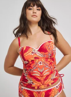 FIGLEAVES Frida Bandeau Tankini Top 32G -GlamMode Store tuc144476500 Multi20Coloured R Z001A