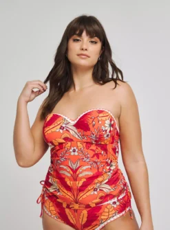 FIGLEAVES Frida Bandeau Tankini Top 32G -GlamMode Store tuc144476500 Multi20Coloured R Z003A