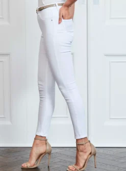 SOSANDAR White Perfect Skinny Jean 8 -GlamMode Store tuc144549887 White R Z003A